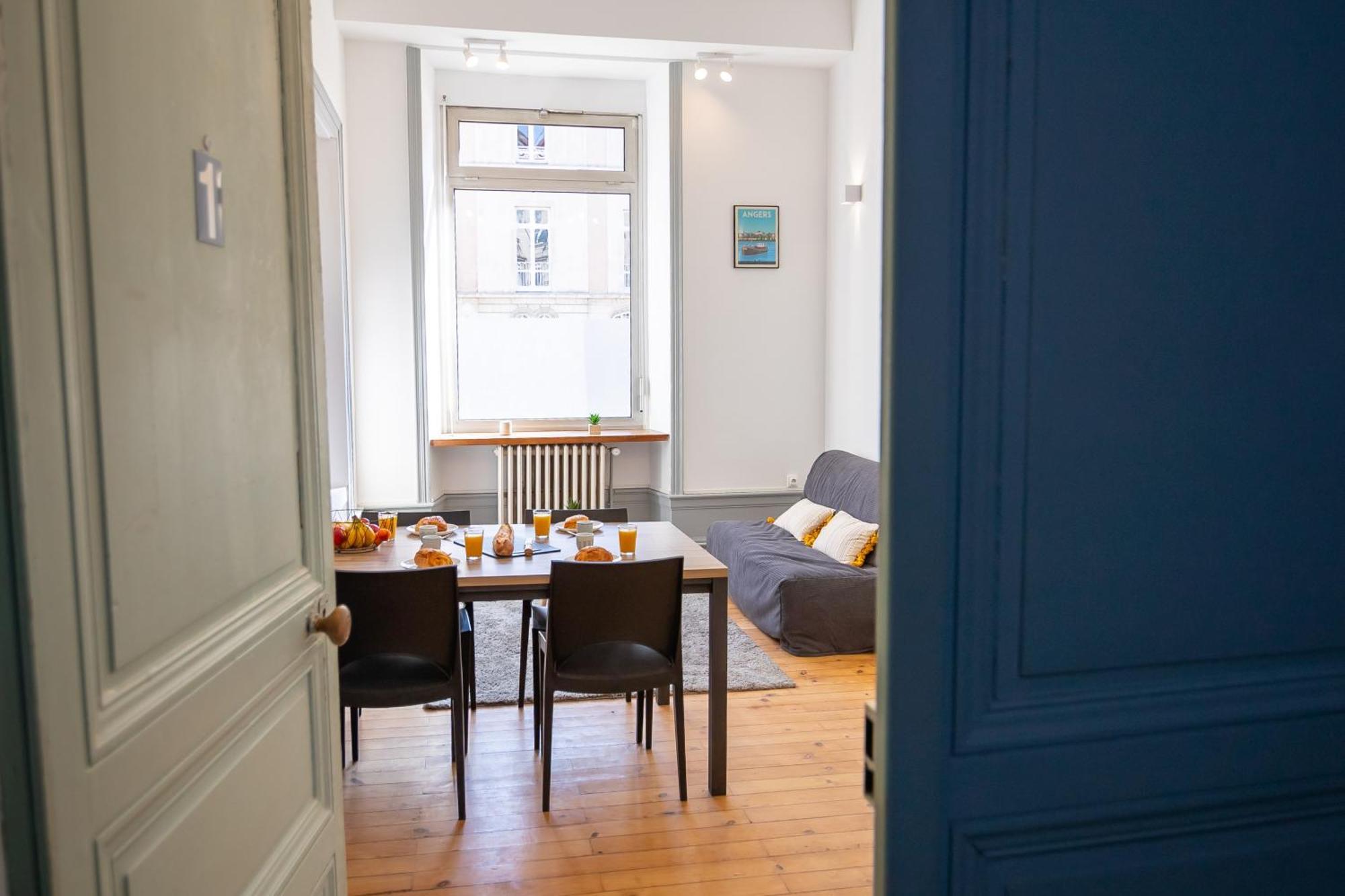 Apartamento Appart De Charme Hypercentre Angers Exterior foto
