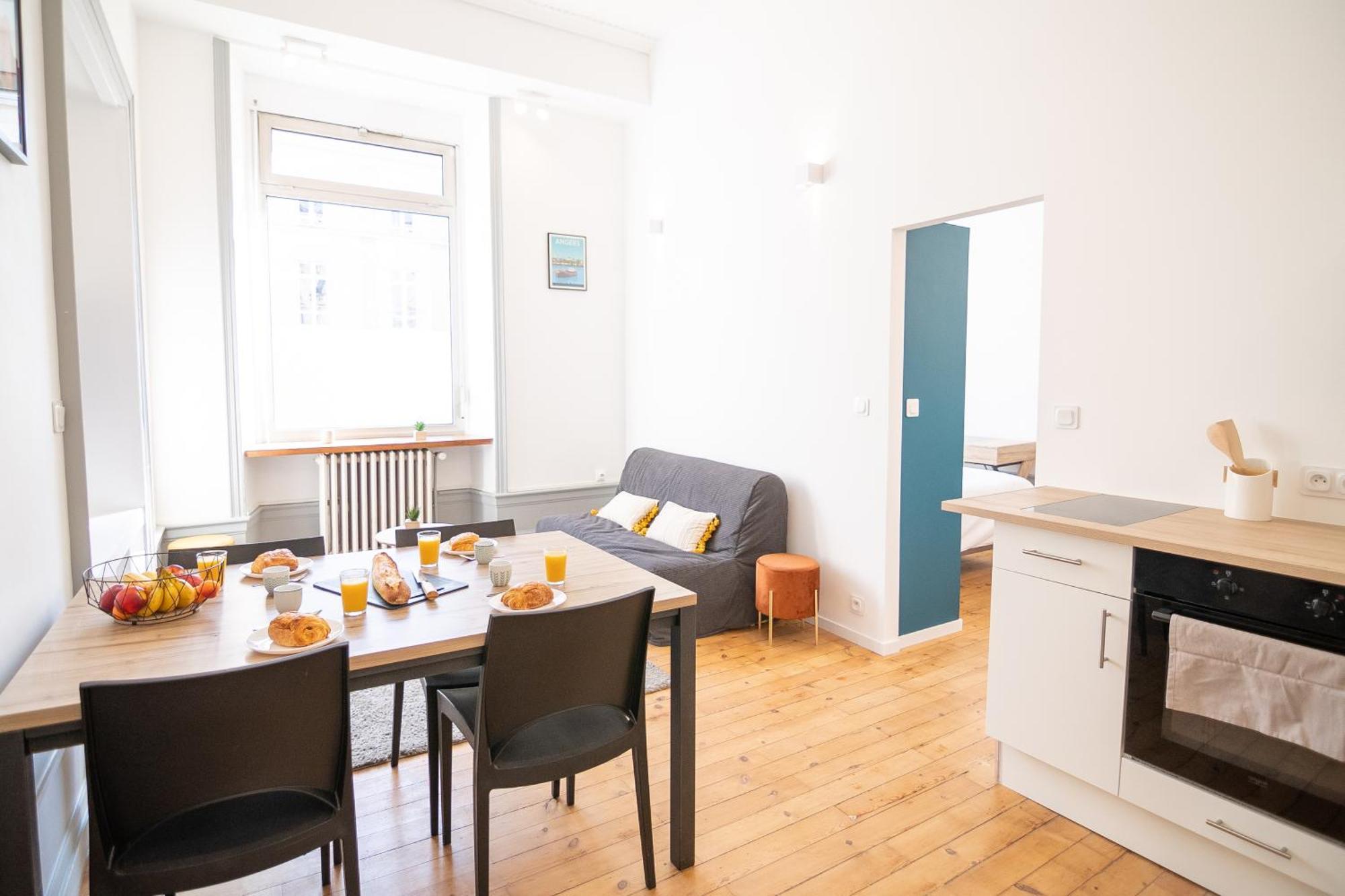 Apartamento Appart De Charme Hypercentre Angers Exterior foto